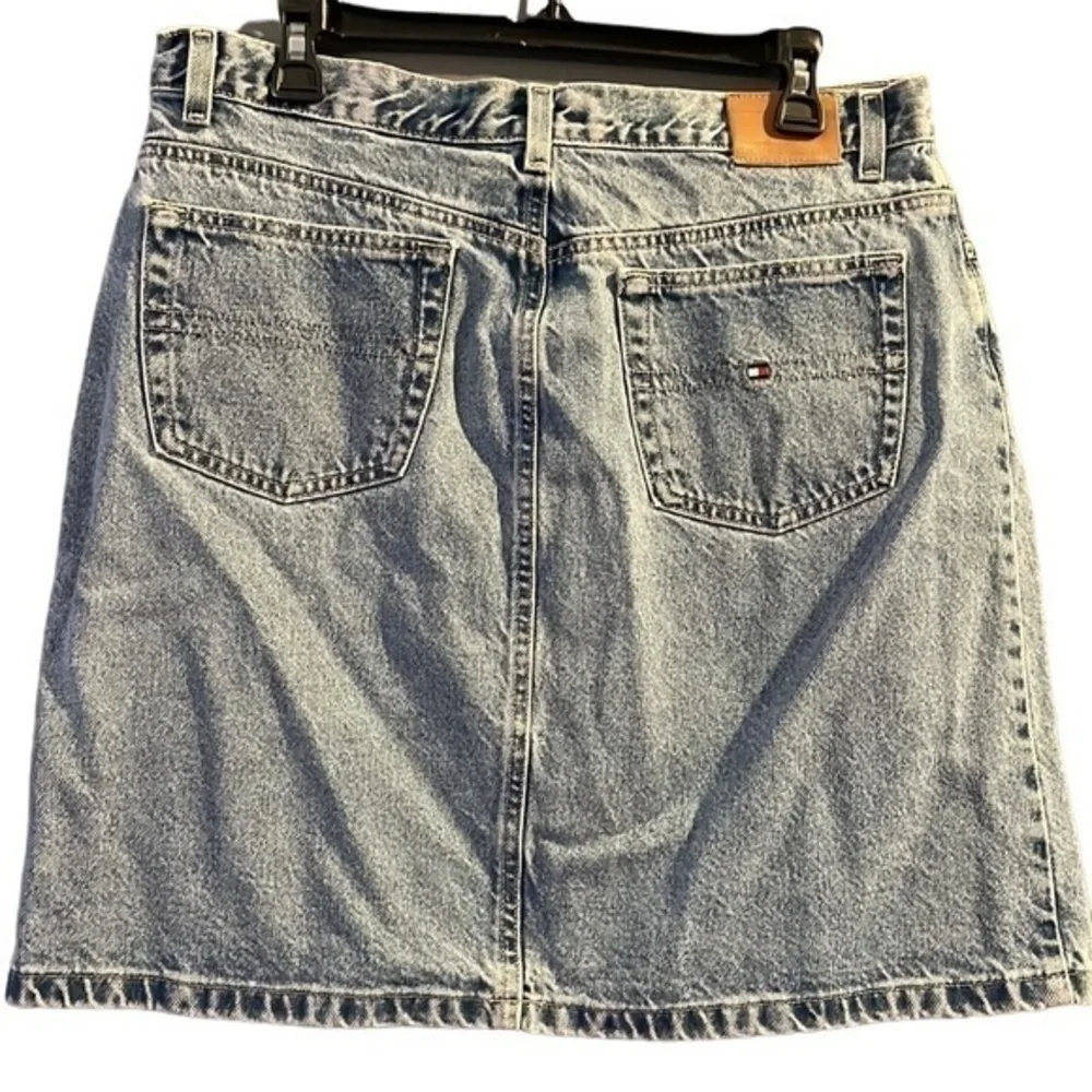 Tommy Hilfiger Denim Skirt‎ Women's Y2K 90's Concert Festival Plus Size 14